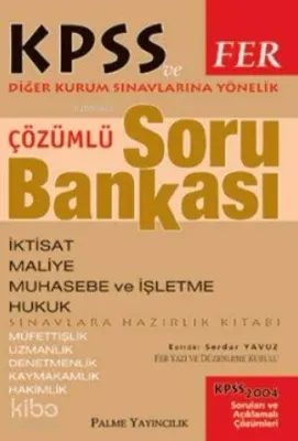 Kpss ve Diğer Kurum Sınavlarına Yönelik