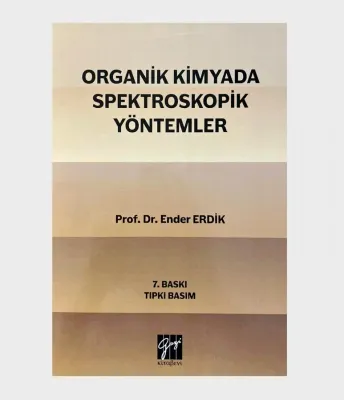 Organik Kimyada Spektroskopik Yöntemler Ender Erdik
