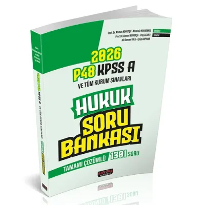 KPSS A Grubu Hukuk Tamamı Çözümlü Soru Bankası Ahmet Nohutçu