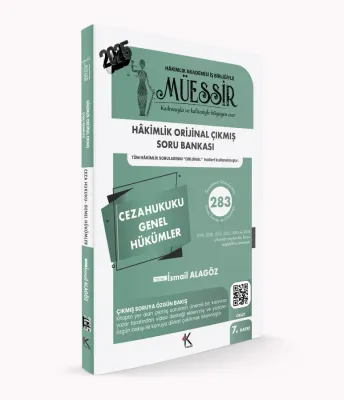 MÜESSİR Ceza Hukuku Genel Hükümler Soru Bankası İsmail Alagöz