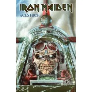 Iron Maiden 'Aces High' Textile Poster