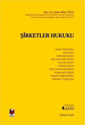 Şirketler Hukuku 4.Baskı