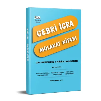 Cebri İcra Müdürlüğü & Müdür Yardımcılığı Mülakat Kitabı Süleyman Kalk