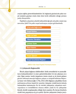 Çalışma Yaşamında Motivasyon Aşkın Keser