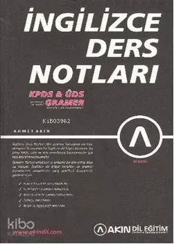 İngilizce Ders Notları
