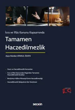 Tamamen Haczedilmezlik Ayça Handan Atakul Özata Tamamen Haczedilmezlik Ayça Handan Atakul Özata