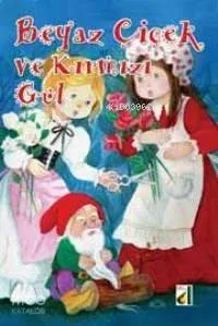 Beyaz Çiçek ve Kırmızı Gül