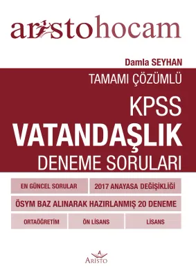 KPSS Vatandaşlık Deneme Soruları