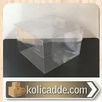 Şeffaf Kutu 15x15x10 cm.