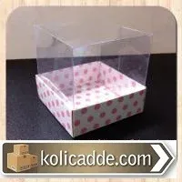 Puantiyeli Asetat Kutu 5x5x6 cm