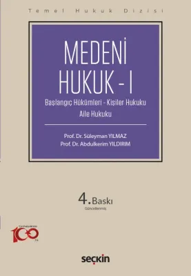 Temel Hukuk Dizisi Medeni Hukuk – I (THD)