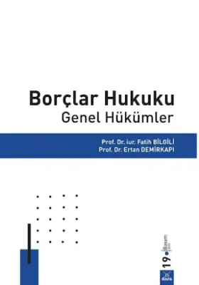Borçlar Hukuku Genel Hükümler Fatih Bilgili
