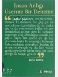 İnsan Anlığı Üzerine Bir Deneme