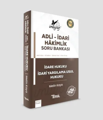 İdare Hukuku- İdari Yargılama Usul Hukuku Soru Bankası Metin Kaya İdare Hukuku- İdari Yargılama Usul Hukuku Soru Bankası Metin Kaya