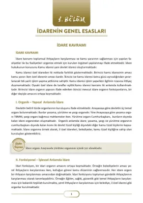İdare Hukuku - İdari Yargılama Usul Hukuku Ders Notları Metin Kaya İdare Hukuku - İdari Yargılama Usul Hukuku Ders Notları Metin Kaya