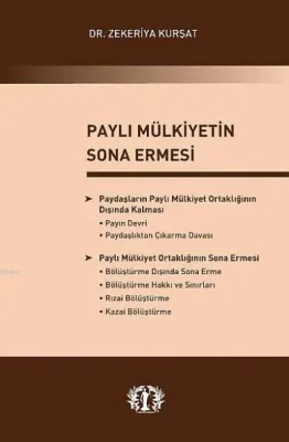 Paylı Mülkiyetin Sona Ermesi