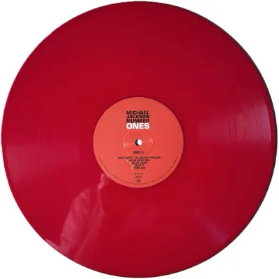 Michael Jackson – Number Ones (Red Vinyl) LP Michael Jackson – Number Ones (Red Vinyl) LP