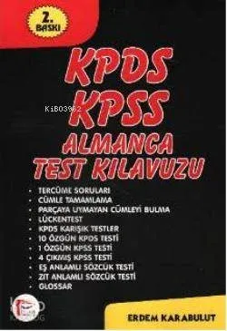 KPDS KPSS Almanca Test Kılavuzu