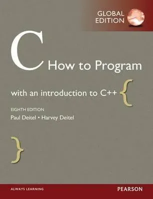 C How to Program Paul Deitel