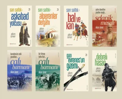 Akın Üner Seti- 8 Kitap