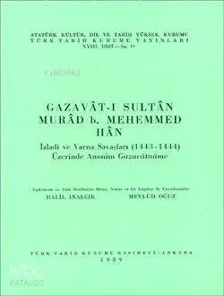 Gazavat-ı Sultan Murad B.mehemmed Han