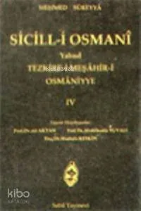 Sicil-i Osmani IV - II
