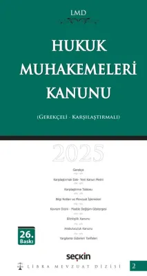 Libra Mevzuat DizisiHukuk Muhakemeleri Kanunu / LMD–2 (Gerekçeli – Karşılaştırmalı)