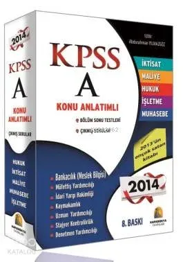 KPSS A Grubu Konu Anlatımlı Tek Kitap