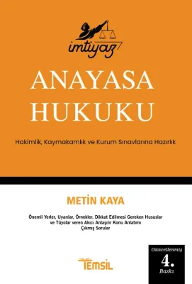 İmtiyaz Anayasa Hukuku 4. BASKI Metin Kaya İmtiyaz Anayasa Hukuku 4. BASKI Metin Kaya