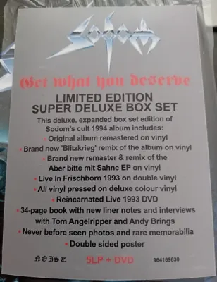 Sodom – Get What You Deserve (Boxset) LP