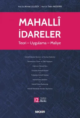 Mahallî İdareler Teori – Uygulama – Maliye