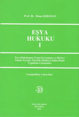 Eşya Hukuku I