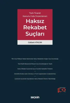Haksız Rekabet Suçları Gökberk Atacan