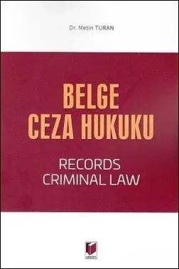 Belge Ceza Hukuku - Records Criminal Law