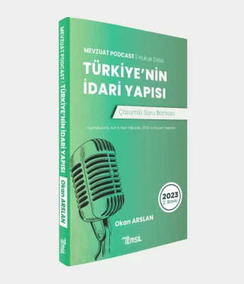 Türkiye'nin İdari Yapısı Çözümlü Soru Bankası Okan Arslan