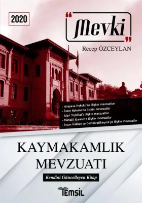 Mevki Kaymakamlık Mevzuatı Recep Özceylan Mevki Kaymakamlık Mevzuatı Recep Özceylan