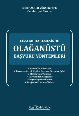 Olağanüstü Başvuru Yöntemleri Mert Asker YÜKSEKTEPE