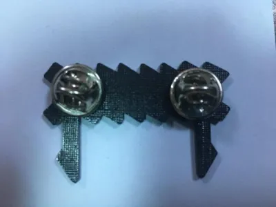 Metalium 'Logo' (Bronze Colored) Metal Pin Badge