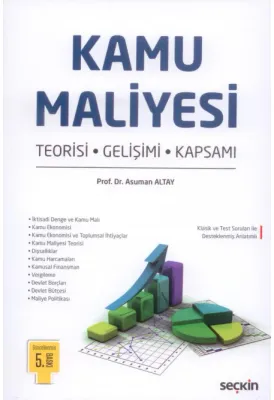 Kamu Maliyesi Teorisi – Gelişimi – Kapsamı