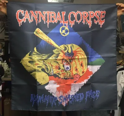Cannibal Corpse - Hammer Smashed Face Flag/Poster Cannibal Corpse - Hammer Smashed Face Flag/Poster