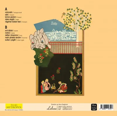 NUR YOLDAŞ - SULTAN-I YEGAH- LP NUR YOLDAŞ - SULTAN-I YEGAH- LP