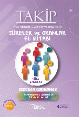 TAKİP Süreler ve Oranlar El Kitabı Sertkan Erdurmaz TAKİP Süreler ve Oranlar El Kitabı Sertkan Erdurmaz