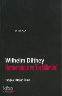 Hermeneutik ve Tin Bilimleri