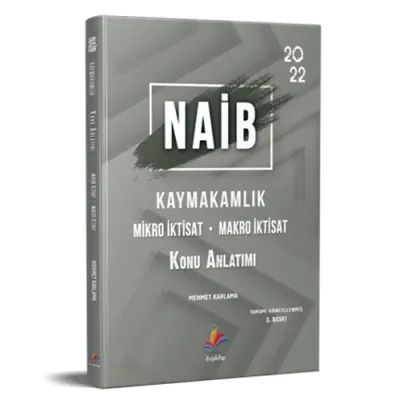 NAİB KAYMAKAMLIK MİKRO-MAKRO İKTİSAT KONU ANLATIMI 2022 Mehmet Kablama