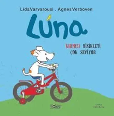 Luna Kırmızı Bisikleti Çok Seviyor