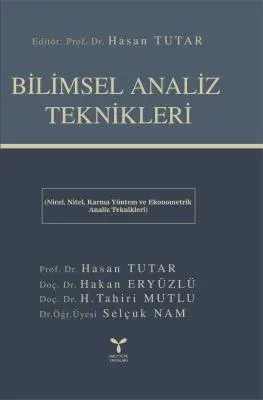 Bilimsel Analiz Teknikleri Hasan Tutar