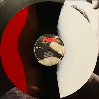 Ratt – Dancing Undercover (Red, Black & White Stripe Vinyl) LP