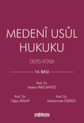 Medeni Usul Hukuku Ders Kitabı Hakan Pekcanıtez