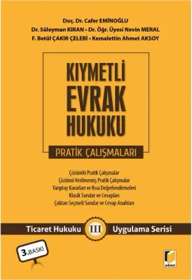 Kıymetli Evrak Hukuku Pratik Çalışmaları Cafer Eminoğlu