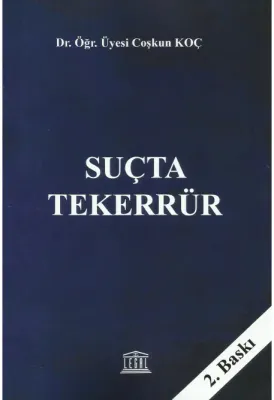 Suçta Tekerrür 2. Baskı